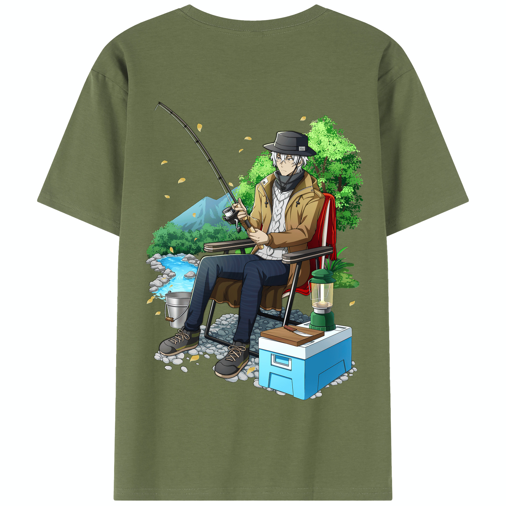 （画像用） 文豪ストレイドッグス Bungo Stray Dogs 綿100％半袖Tシャツ（背面プリント）